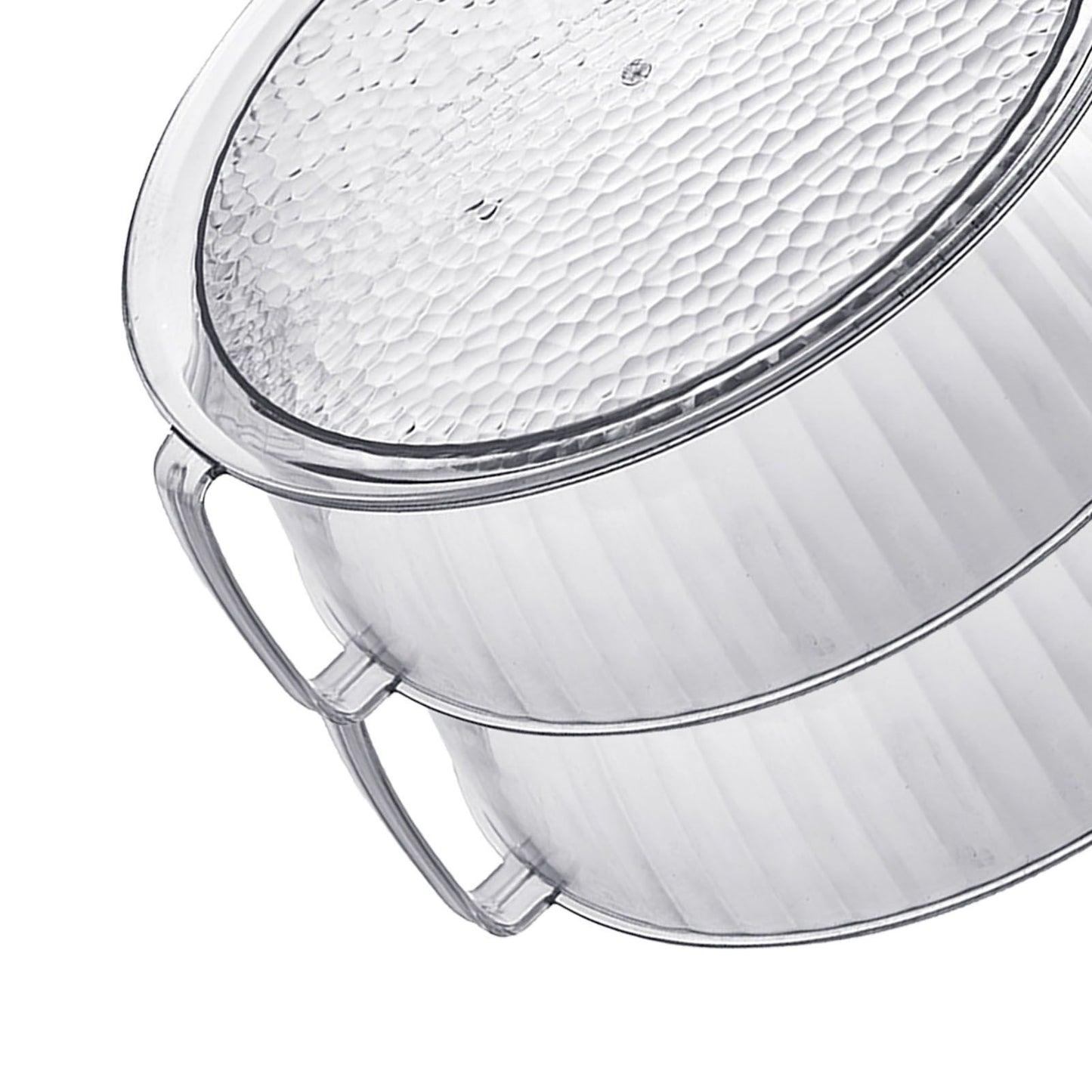 Multilayer Food Cover Multifunctional Transparent Food Cover Fresh Keeping Insulated Dish Cover for Kitchen Dining Table 2 Layers