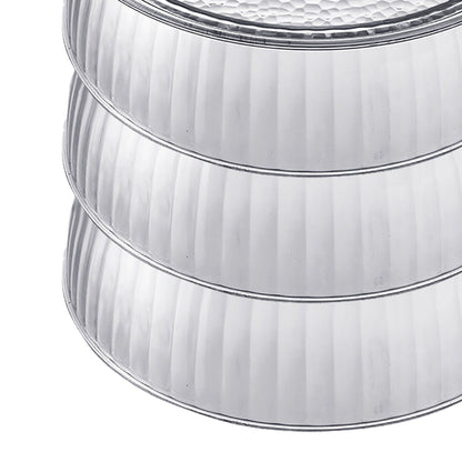 Multilayer Food Cover Multifunctional Transparent Food Cover Fresh Keeping Insulated Dish Cover for Kitchen Dining Table 3 Layers
