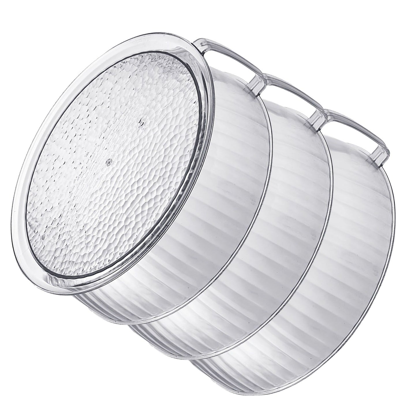 Multilayer Food Cover Multifunctional Transparent Food Cover Fresh Keeping Insulated Dish Cover for Kitchen Dining Table 3 Layers