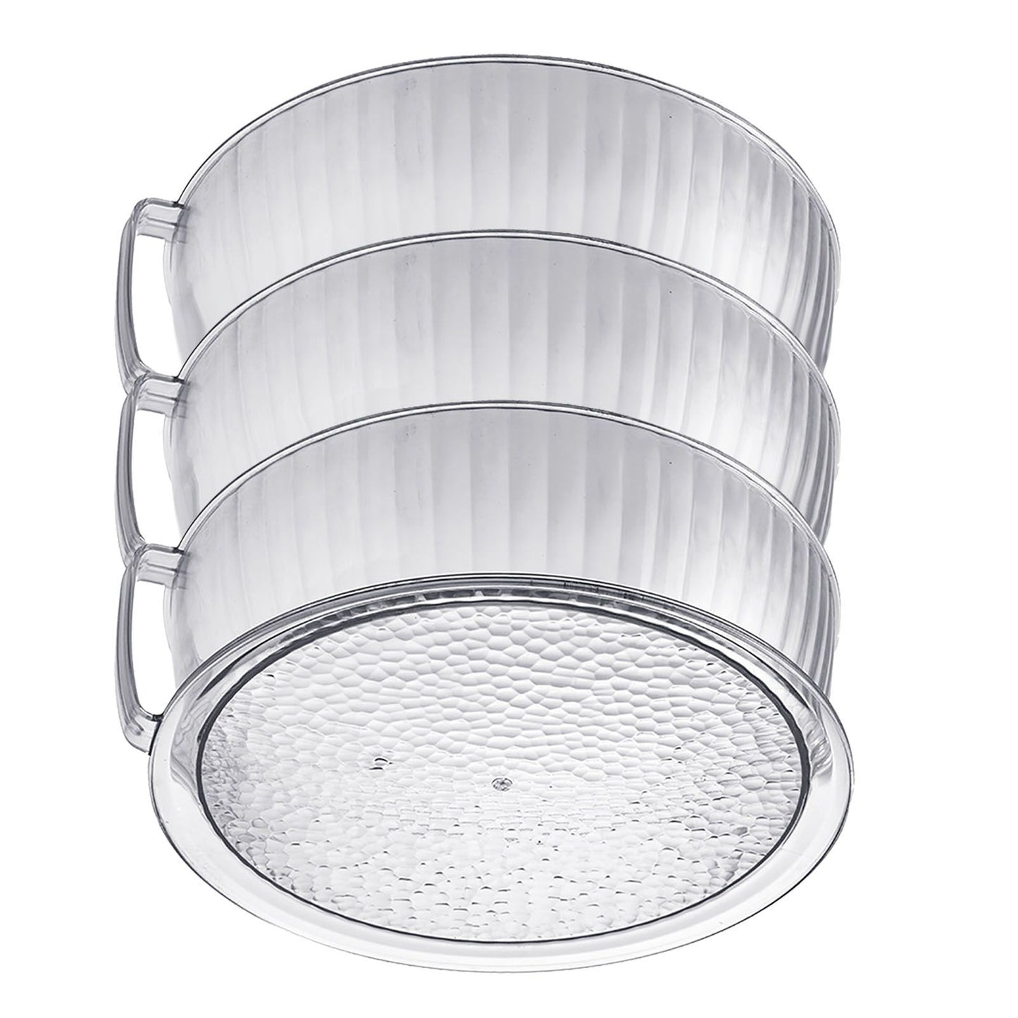 Multilayer Food Cover Multifunctional Transparent Food Cover Fresh Keeping Insulated Dish Cover for Kitchen Dining Table 3 Layers
