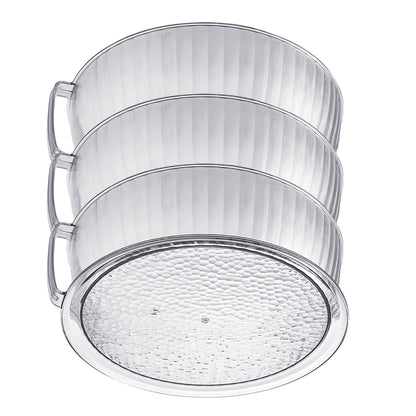 Multilayer Food Cover Multifunctional Transparent Food Cover Fresh Keeping Insulated Dish Cover for Kitchen Dining Table 3 Layers