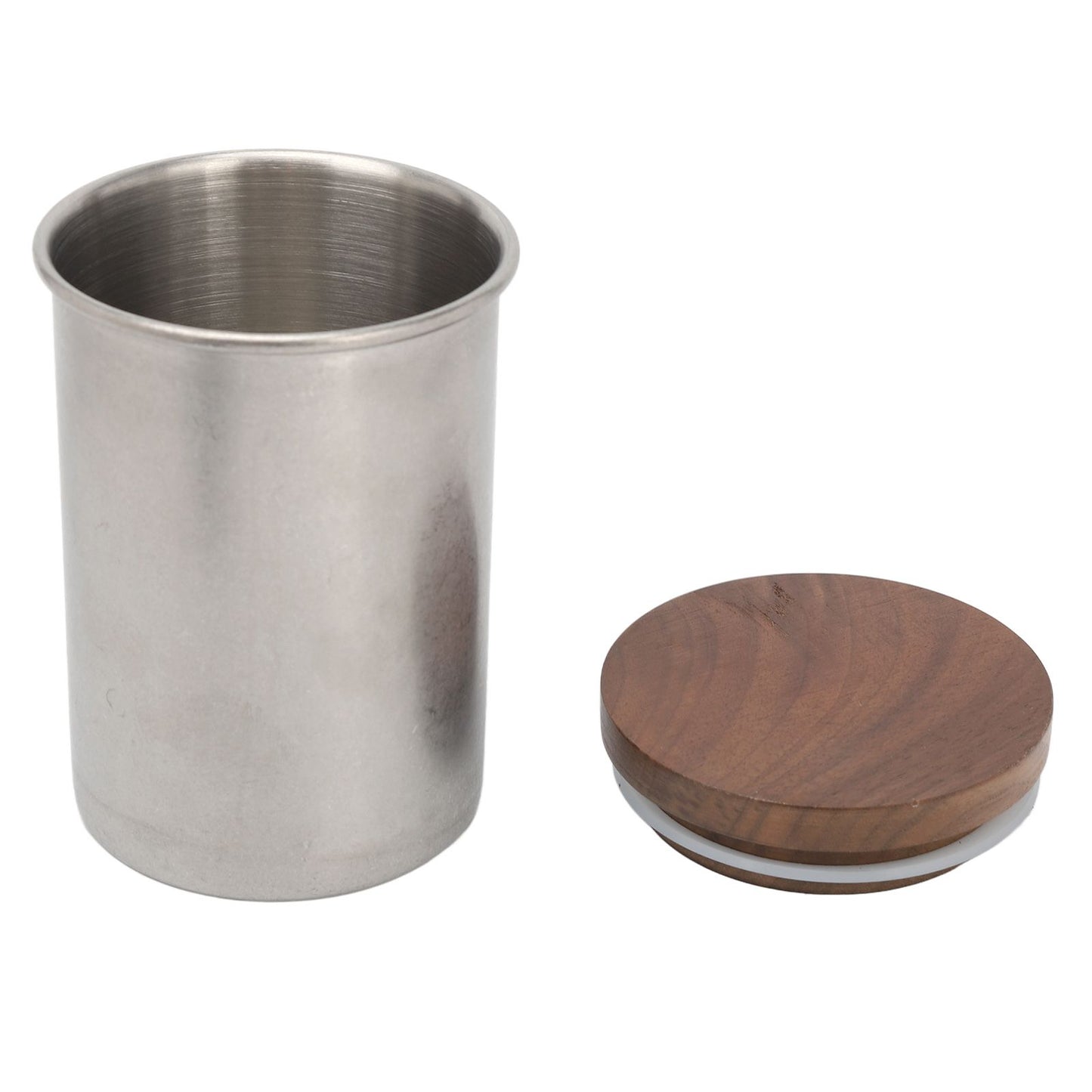 Stainless Steel Storage Container Rustproof Strong Seal Rugged Easy Clean Food Storage Canister for Home Kitchen