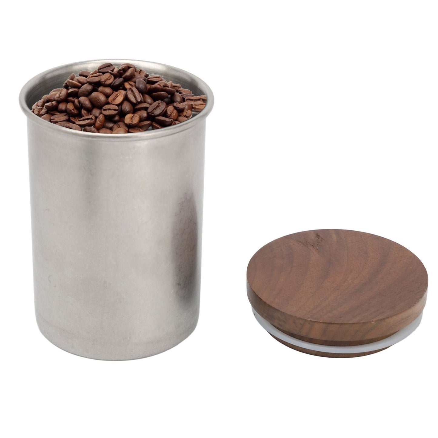 Stainless Steel Storage Container Rustproof Strong Seal Rugged Easy Clean Food Storage Canister for Home Kitchen