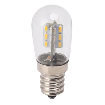 5Pcs E12 LED Bulb High Brightness 120V Fridge Lamp Bulb with 24pcs Bead for Refrigerator Warm Light