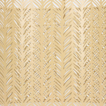 Drum Lamp Shade E27 E14 Clip Fir Leaf Shape Hollow Out Metal Decorative Lampshade Cover for Table Wall Ceiling Lamp Gold