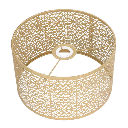 Lamp Shade Hollow Out Metal Lampshade E27 E14 Universal Use Good Heat Dissipation Exquisite Lamp Cover Gold