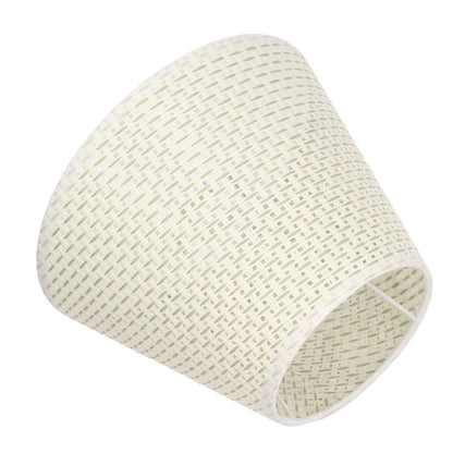 PE Woven Table Lamp Shade Beige Wear Resistant Woven Lamp Cover for E27 E14 Caliber Lampholder