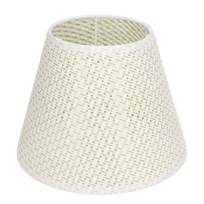 PE Woven Table Lamp Shade Beige Wear Resistant Woven Lamp Cover for E27 E14 Caliber Lampholder