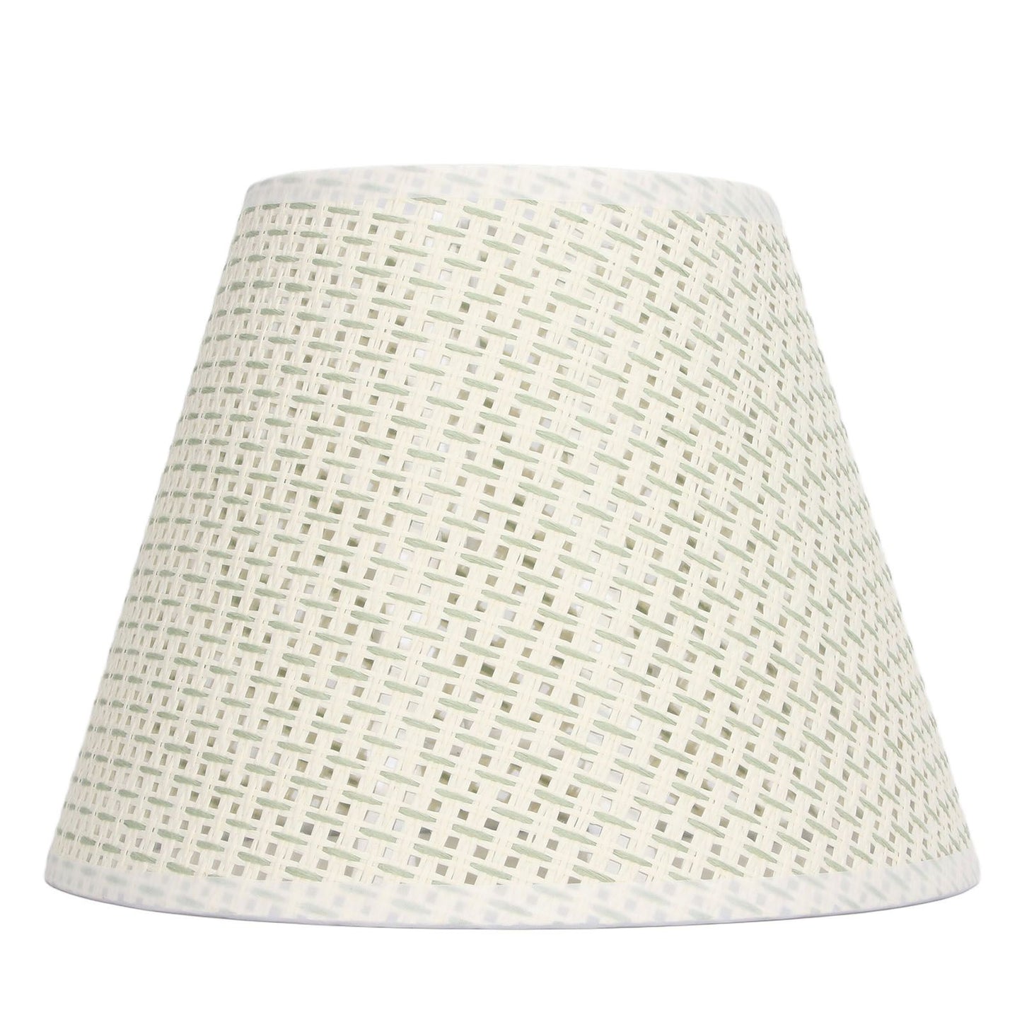 PE Woven Table Lamp Shade Beige Wear Resistant Woven Lamp Cover for E27 E14 Caliber Lampholder