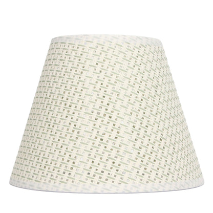 PE Woven Table Lamp Shade Beige Wear Resistant Woven Lamp Cover for E27 E14 Caliber Lampholder