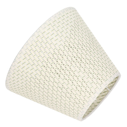 PE Woven Table Lamp Shade Beige Wear Resistant Woven Lamp Cover for E27 E14 Caliber Lampholder