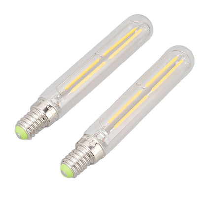 2Pcs LED Tube Bulb 4W E14 2300K Tubular Light Lamp Bulbs T20x120 220‑240V for Lighting