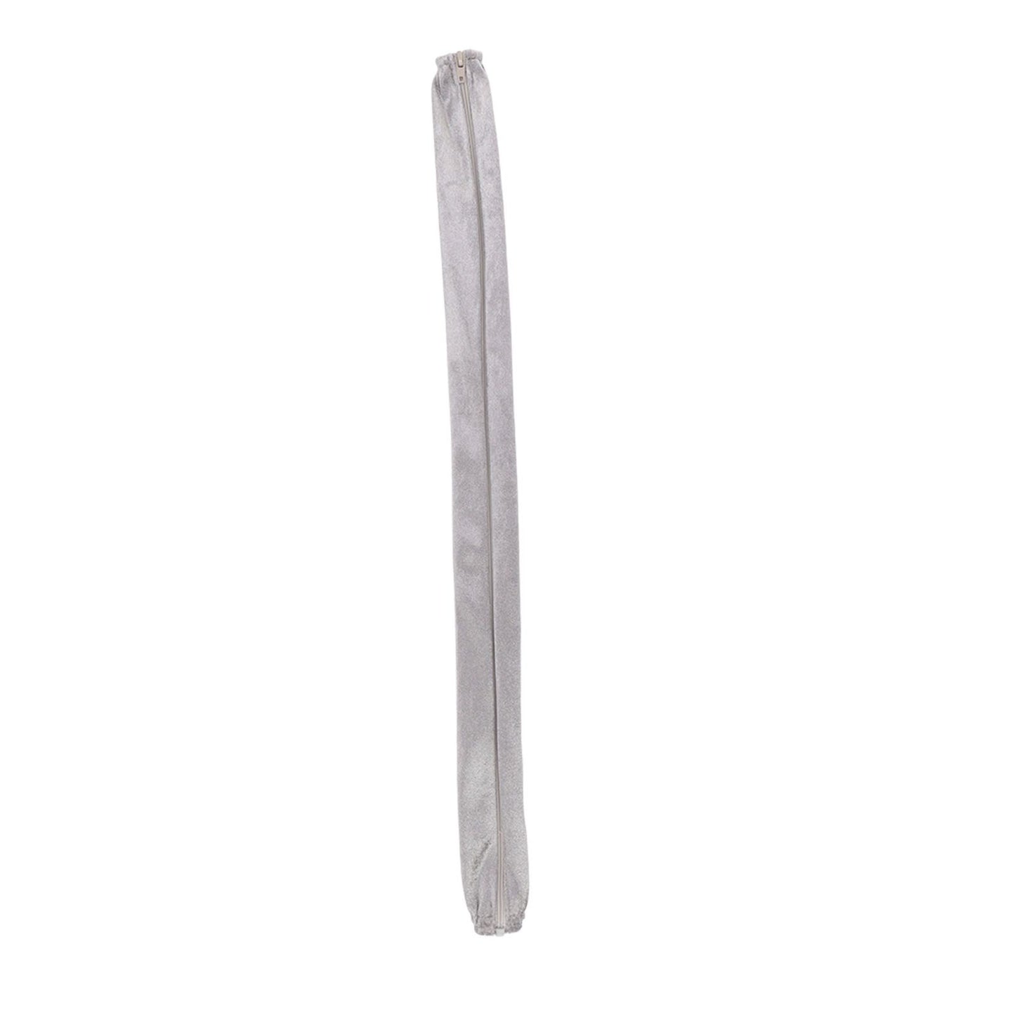 Chain Cover Dustproof Wire Flannelette Cloth 60cm Length 5cm Width with Zipper for Protection Grey