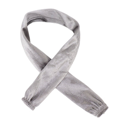 Chain Cover Dustproof Wire Flannelette Cloth 60cm Length 5cm Width with Zipper for Protection Grey