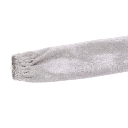 Chain Cover Dustproof Wire Flannelette Cloth 60cm Length 5cm Width with Zipper for Protection Grey