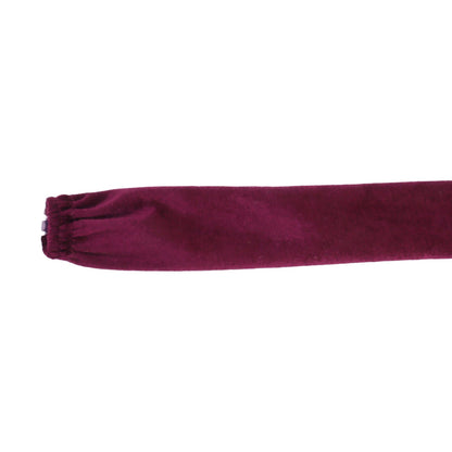 Chain Cover Dustproof Wire Flannelette Cloth 60cm Length 5cm Width with Zipper for Protection Purple