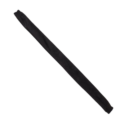 Chain Cover Dustproof Wire Flannelette Cloth 60cm Length 5cm Width with Zipper for Protection Black