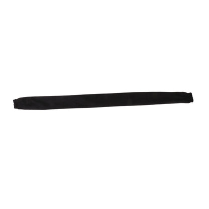Chain Cover Dustproof Wire Flannelette Cloth 60cm Length 5cm Width with Zipper for Protection Black