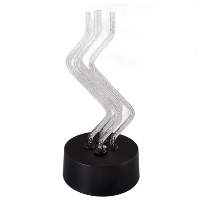 Bubble Color Changing LED Table Lamp Dancing Rotary Stick Lamp USB Creative Night Light Home Bar Decorative Desk Light