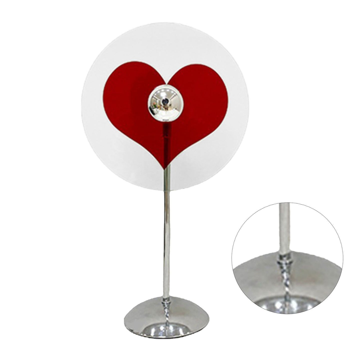 Heart Shaped Projection Table Lamp 4W Sweet Warm 360 Degree Rotatable Decorative Ambient Light