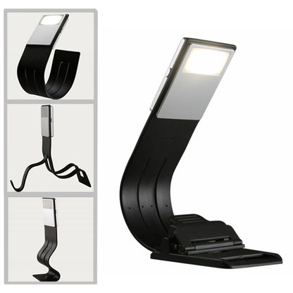 Clip Book Read Light 3 Color Temperature USB Cable Stepless Dimming Reading Lamp for Bedroom