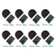 8 Sets Solar Panel Lamp LED Decorative Wall Light for Outdoor Courtyard Terrace Built in Battery