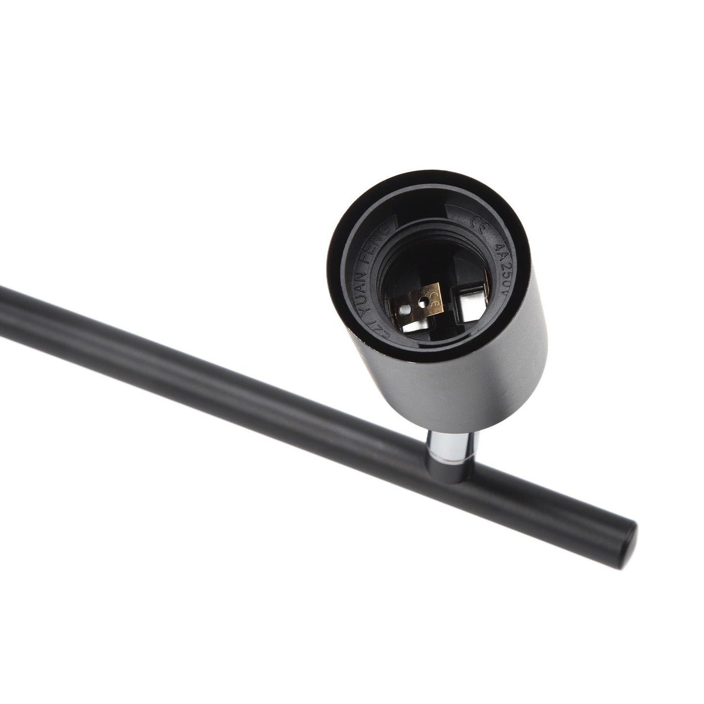 Tracking Lights Ceiling LED 4 60W Adjustable Angle Foldable Matte Black 4 Light Tracking Lighting for Bedroom Hotel 85‑265V
