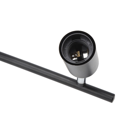 Tracking Lights Ceiling LED 4 60W Adjustable Angle Foldable Matte Black 4 Light Tracking Lighting for Bedroom Hotel 85‑265V