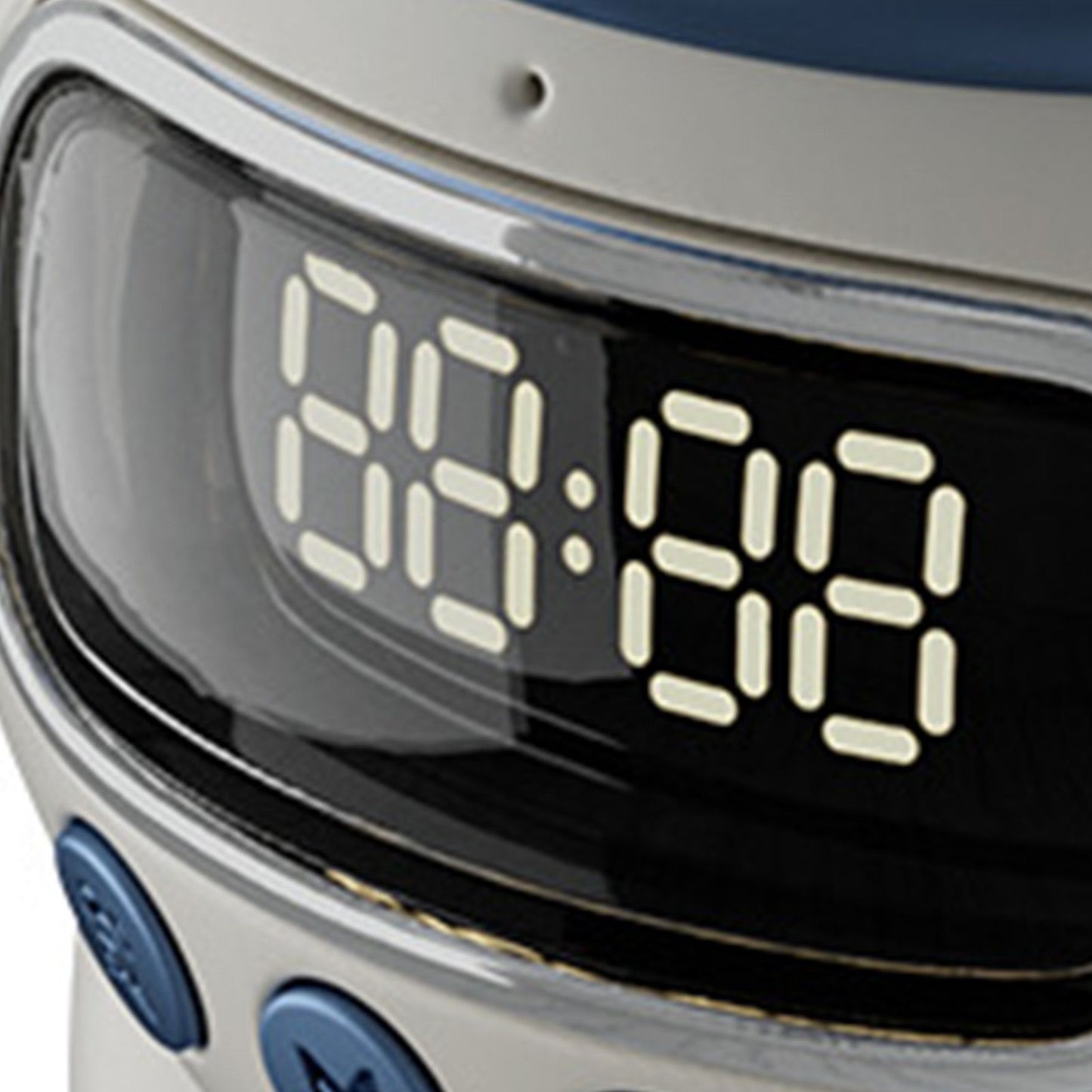 The Astronaut Speaker AI Intelligent Voice Bluetooth Speaker Clock Small Night Light Birthday Gift White