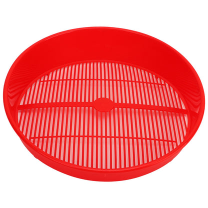 Plastic Blueberry Sieve Washing Sieve Fruit and Vegetable Washing Basket Drain Basket for Kitchen