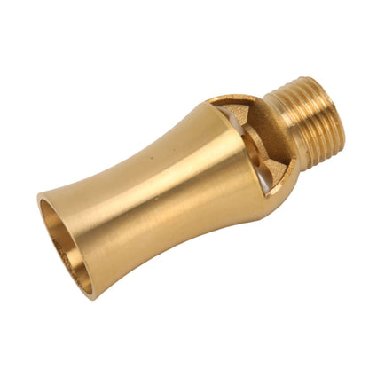 Pond Sprinkler Water Fountain Nozzle Copper Ice Tower Cascade Cedar Spray Head for Garden Pond G1/2in Male Thread 7.1cm