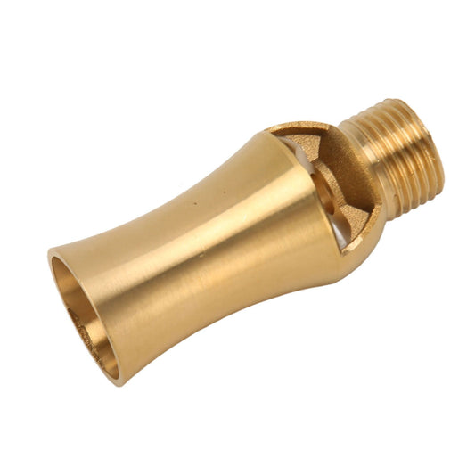Pond Sprinkler Water Fountain Nozzle Copper Ice Tower Cascade Cedar Spray Head for Garden Pond G1/2in Male Thread 7.1cm