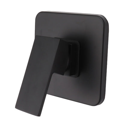 Shower Valves Wall Mount Copper Faucet Shower Rough In Valve Bathroom Trim Kit Single Handle Tub Shower Valve Mixer Black