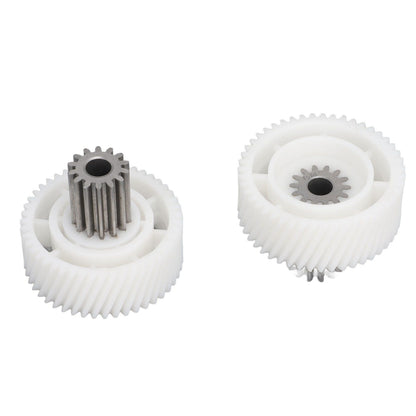 2 PCS Meat Grinder Gear Plastic and Stainless Steel Accuracy Control Sausage Machine Gear for Food Making