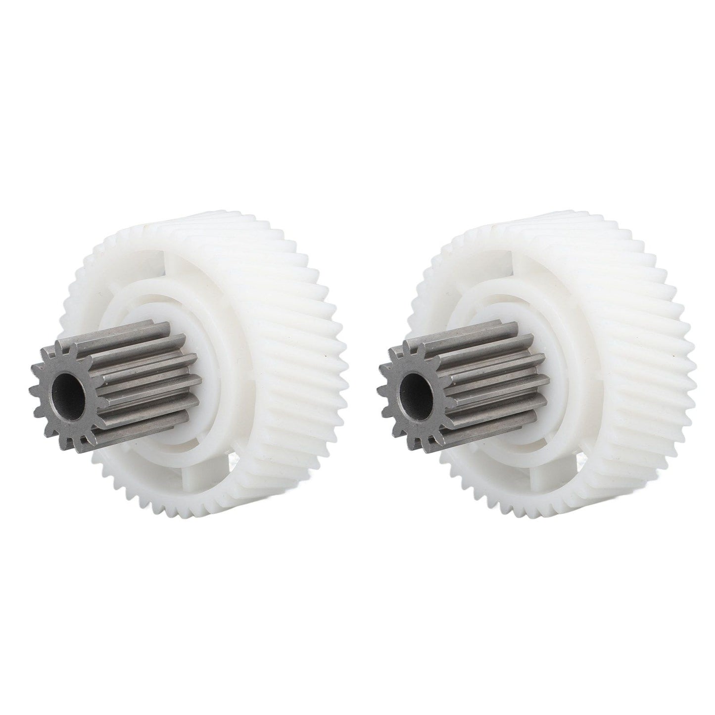 2 PCS Meat Grinder Gear Plastic and Stainless Steel Accuracy Control Sausage Machine Gear for Food Making
