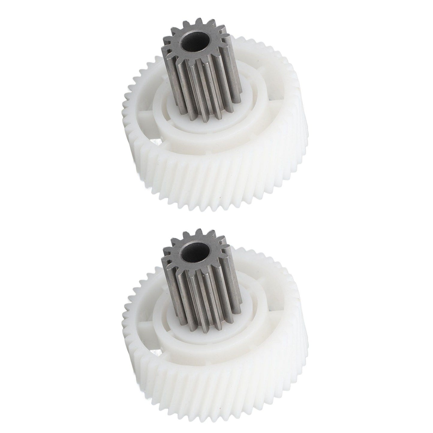2 PCS Meat Grinder Gear Plastic and Stainless Steel Accuracy Control Sausage Machine Gear for Food Making
