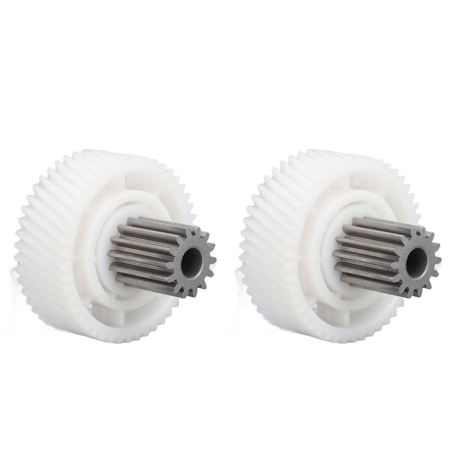 2 PCS Meat Grinder Gear Plastic and Stainless Steel Accuracy Control Sausage Machine Gear for Food Making