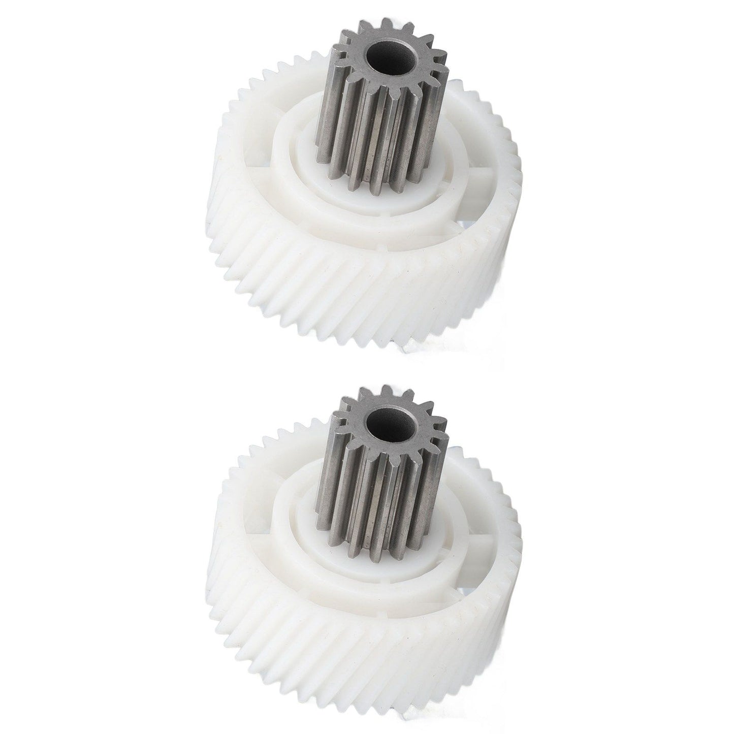 2 PCS Meat Grinder Gear Plastic and Stainless Steel Accuracy Control Sausage Machine Gear for Food Making