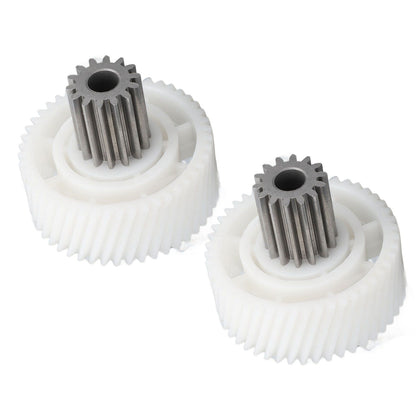 2 PCS Meat Grinder Gear Plastic and Stainless Steel Accuracy Control Sausage Machine Gear for Food Making