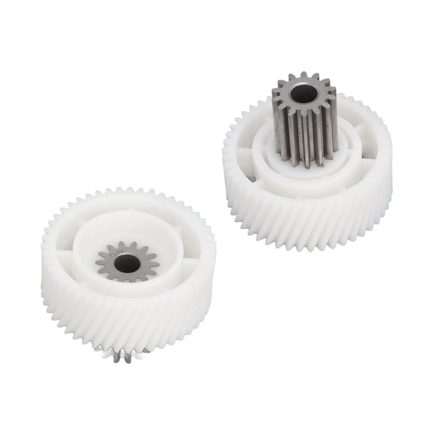 2 PCS Meat Grinder Gear Plastic and Stainless Steel Accuracy Control Sausage Machine Gear for Food Making