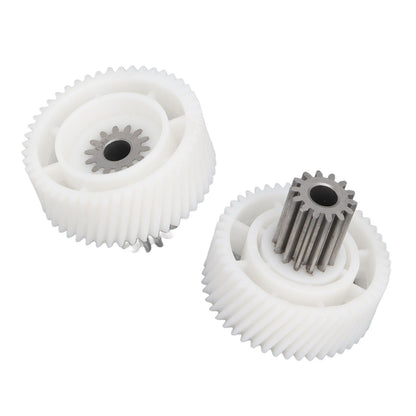 2 PCS Meat Grinder Gear Plastic and Stainless Steel Accuracy Control Sausage Machine Gear for Food Making