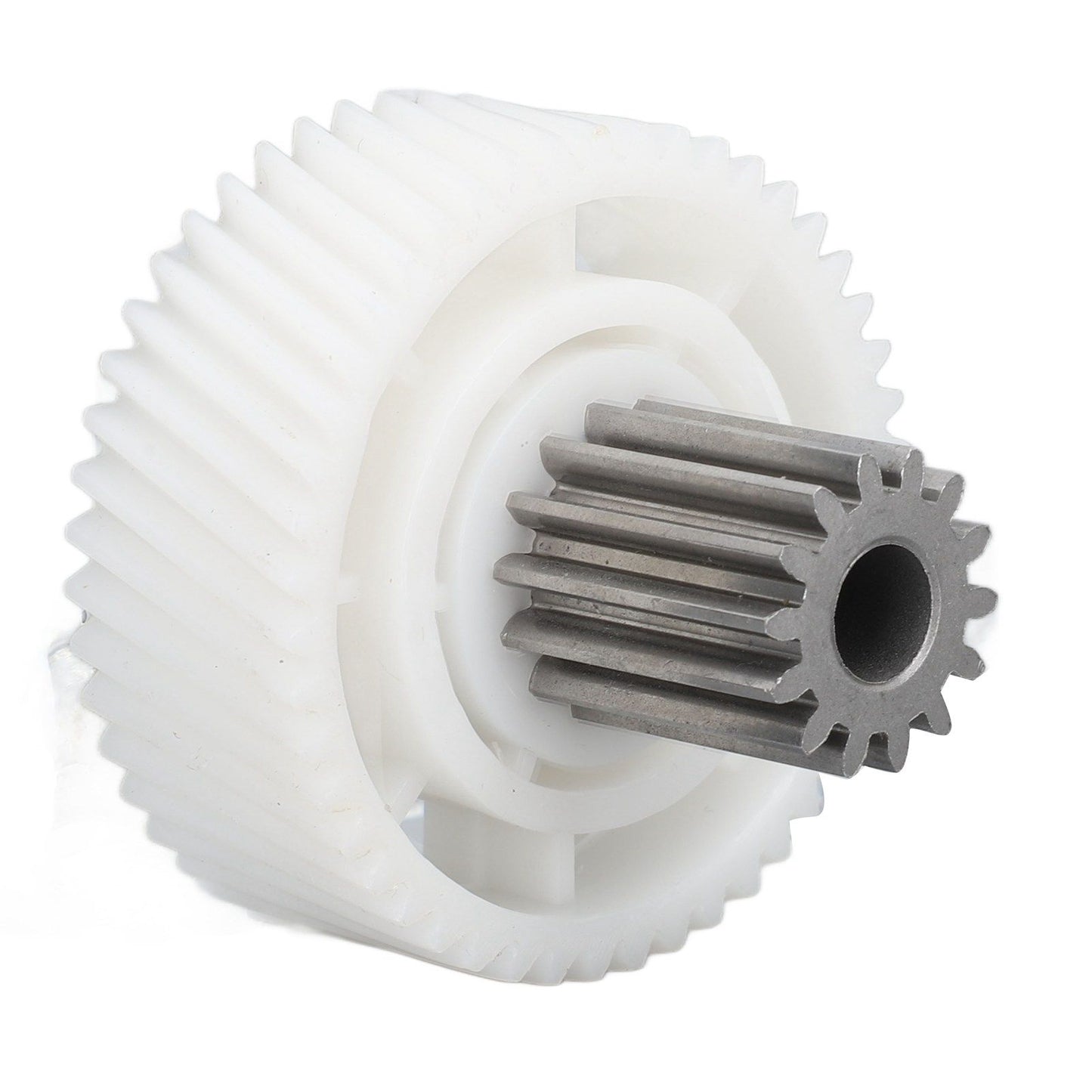 2 PCS Meat Grinder Gear Plastic and Stainless Steel Accuracy Control Sausage Machine Gear for Food Making