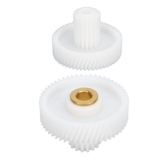 2pcs Meat Grinder Gear Plastic Work Efficiently Multifunctional High Compatibility Mincer Gear for Sausage Machine Chili Cooker