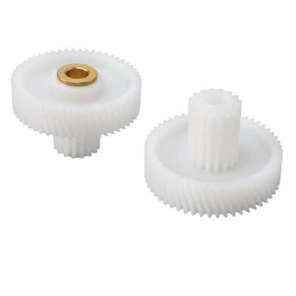 2pcs Meat Grinder Gear Plastic Work Efficiently Multifunctional High Compatibility Mincer Gear for Sausage Machine Chili Cooker