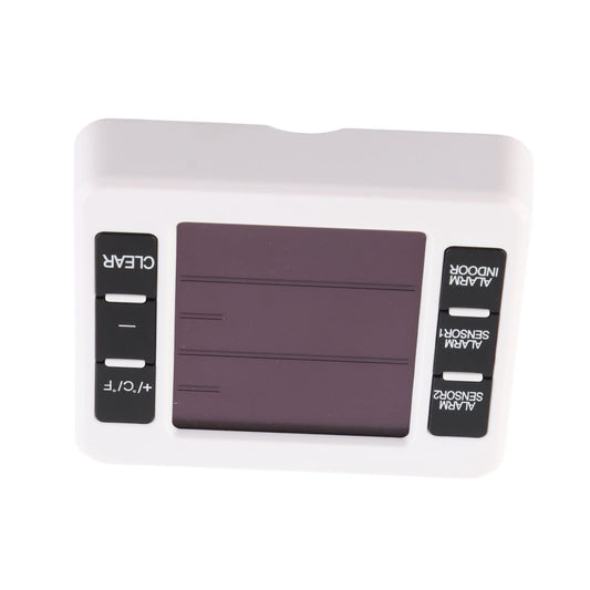 Room Thermometer Large Screen Celsius Fahrenheit Switch Highest Lowest Record Humidity Sensor for Indoor Outdoor