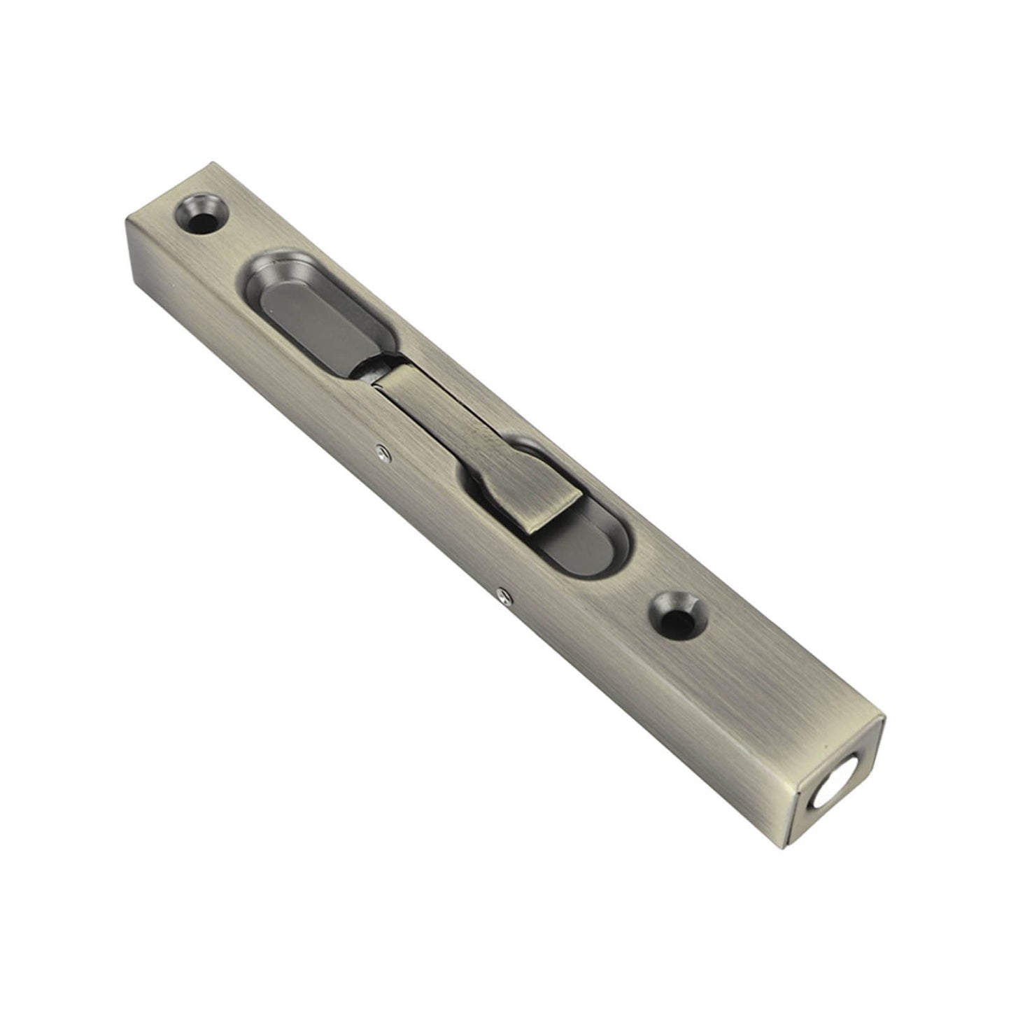 Slide Latch Slide Lock Thicken Aluminium Alloy Hidden Tube Easy Operation Slide Security Latch for Door Gate Security Cyan