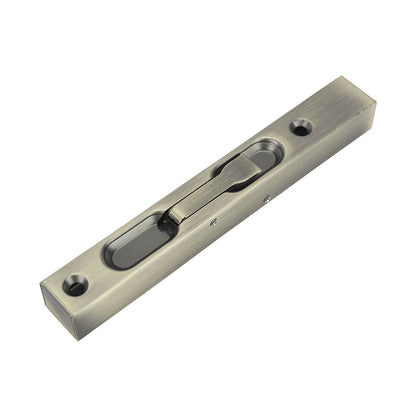 Slide Latch Slide Lock Thicken Aluminium Alloy Hidden Tube Easy Operation Slide Security Latch for Door Gate Security Cyan