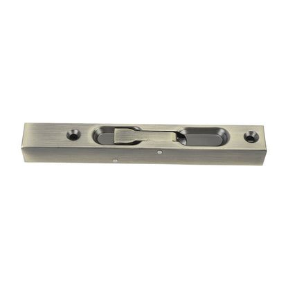 Slide Latch Slide Lock Thicken Aluminium Alloy Hidden Tube Easy Operation Slide Security Latch for Door Gate Security Cyan