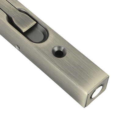 Slide Latch Slide Lock Thicken Aluminium Alloy Hidden Tube Easy Operation Slide Security Latch for Door Gate Security Cyan