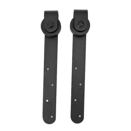 Barn Door Hardware Kit Sliding Barn Wooden Door Hardware Mini Barn Door Track for Single Double Bypass Door